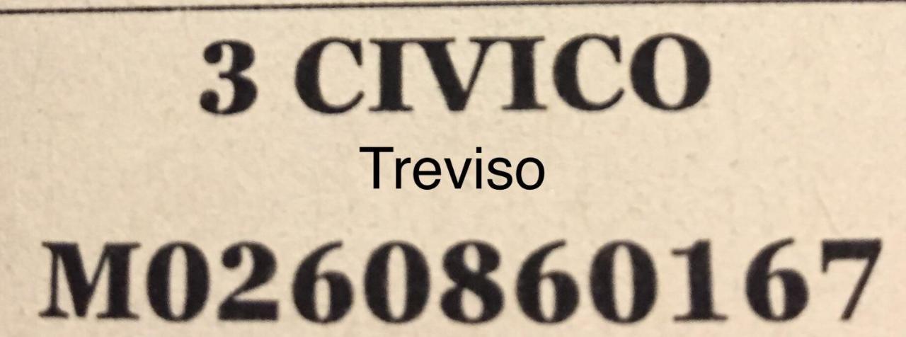 מלון טרוויסו Civico3 מראה חיצוני תמונה